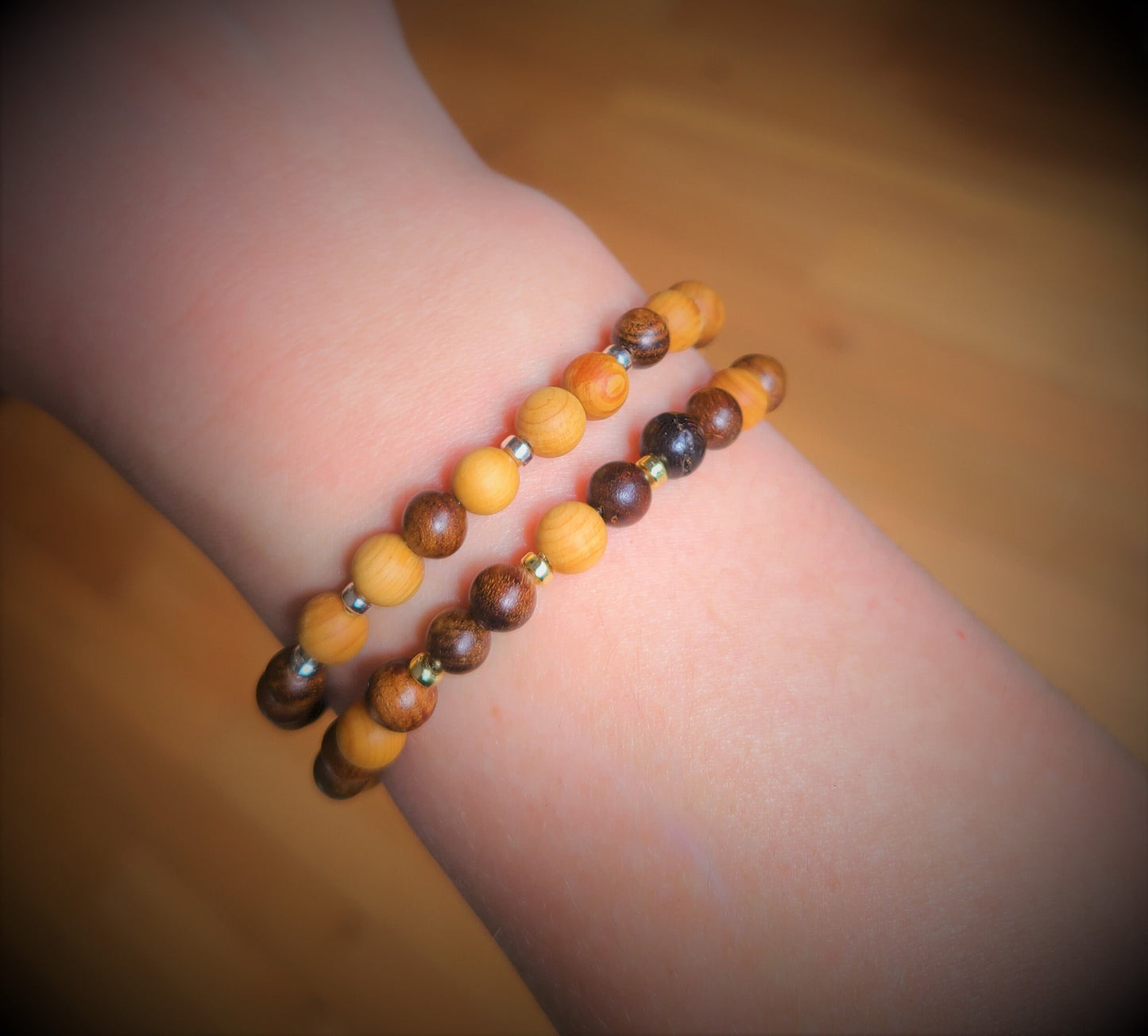Cedar & Sandalwood Steel Bracelet